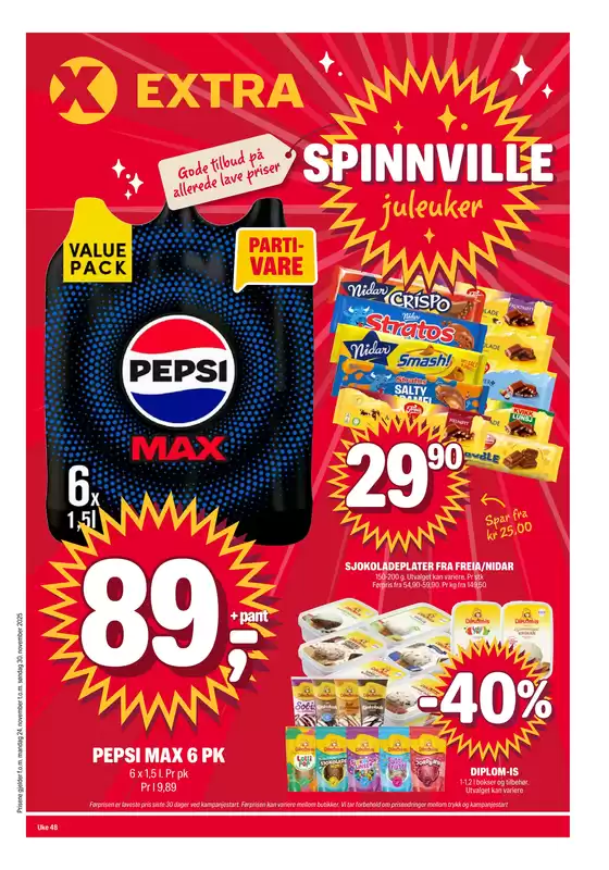 Coop Extra-katalog i Kleppestø | Coop Extra Kundeavis | 2025-11-24T00:00:00.000Z - 2025-11-30T00:00:00.000Z
