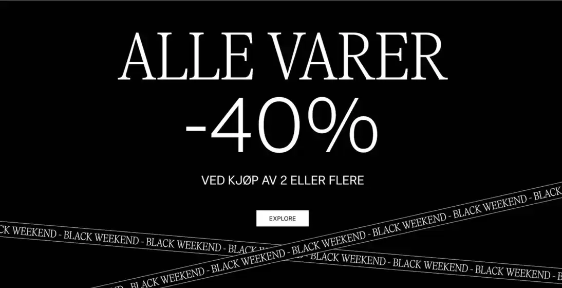 Bik Bok-katalog i Moss | Black Weekend | 2025-11-27T00:00:00.000Z - 2025-12-01T00:00:00.000Z