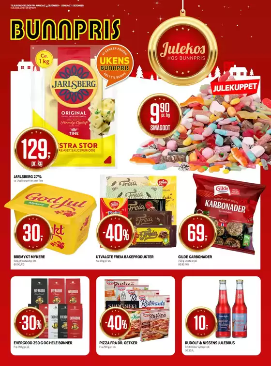 Bunnpris-katalog i Tjøme | Bunnpris Kundeavis | 2025-12-01T00:00:00.000Z - 2025-12-07T00:00:00.000Z