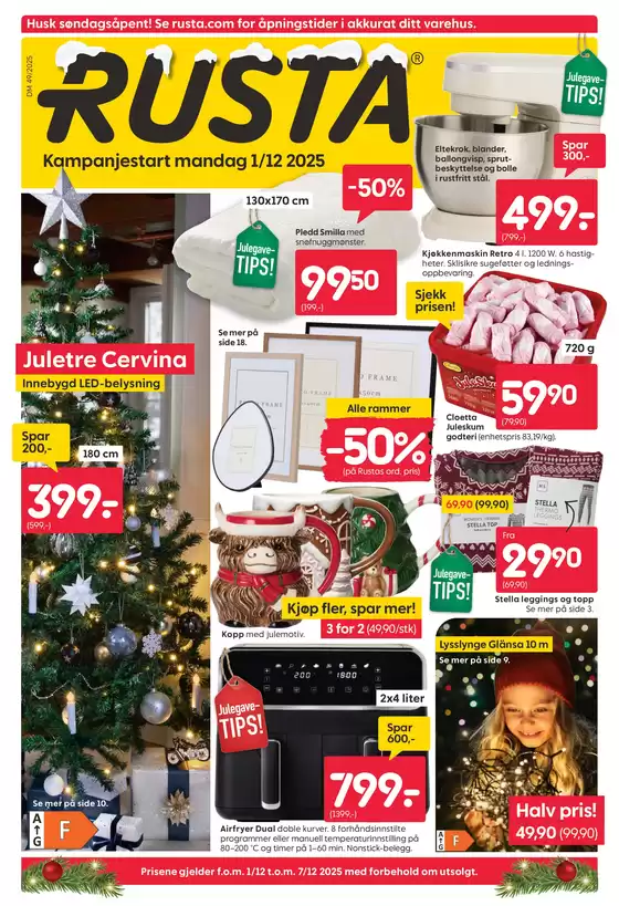 Rusta-katalog i Askim | Rusta Kundeavis | 2025-12-01T00:00:00.000Z - 2025-12-07T00:00:00.000Z