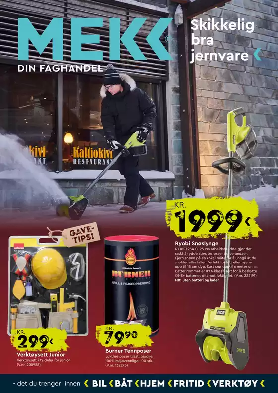 Mekk-katalog i Sandefjord | Skikkelig bra jernvare | 2025-12-02T00:00:00.000Z - 2025-12-16T00:00:00.000Z