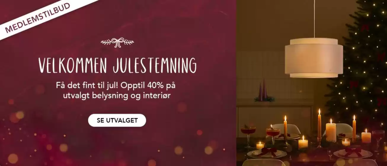 Christiania Belysning-katalog i Kleppestø | Medlemstilbud | 2025-12-02T00:00:00.000Z - 2025-12-16T00:00:00.000Z