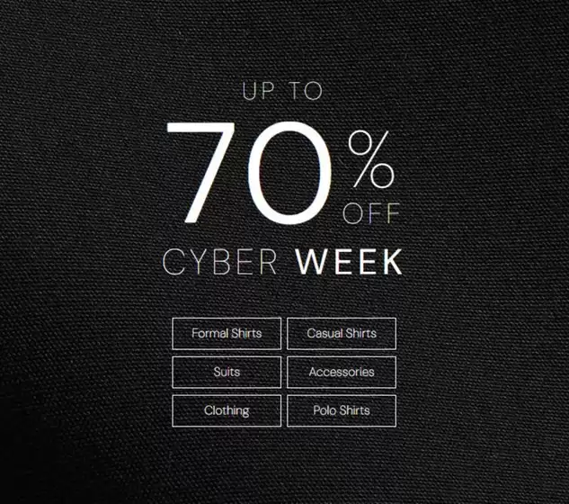 T.M. Lewin-katalog | Cyber week | 2025-12-03T00:00:00.000Z - 2025-12-07T00:00:00.000Z