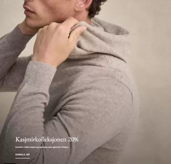John Henric-katalog i Drammen | Kasjmirkolleksjonen 20% | 2025-12-05T00:00:00.000Z - 2025-12-19T00:00:00.000Z