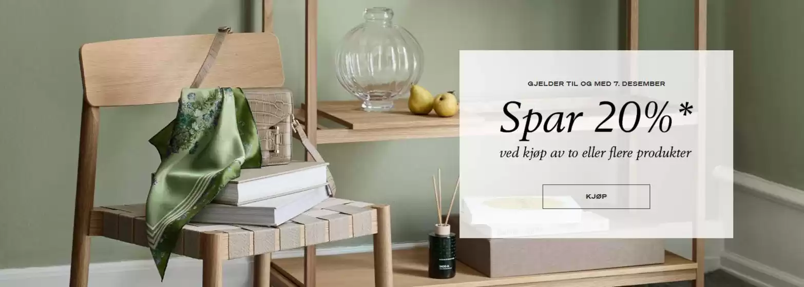 Illums Bolighus-katalog i Odda | Spar 20% | 2025-12-05T00:00:00.000Z - 2025-12-07T00:00:00.000Z