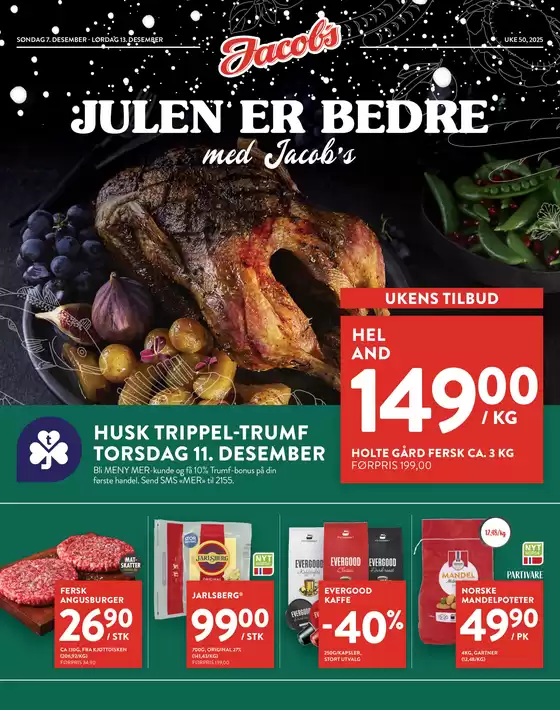 Jacobs-katalog i Bergen | Jacobs Kundeavis | 2025-12-07T00:00:00.000Z - 2025-12-13T00:00:00.000Z