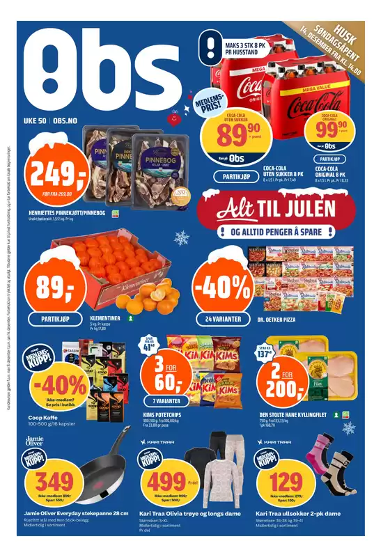 Obs-katalog i Svolvær | Spar nå med våre tilbud | 2025-12-08T00:00:00.000Z - 2025-12-14T00:00:00.000Z