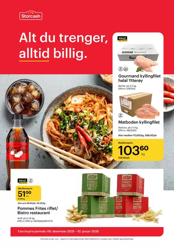 Storcash-katalog i Svolvær | Storcash kundeavis | 2025-12-08T00:00:00.000Z - 2026-01-10T00:00:00.000Z