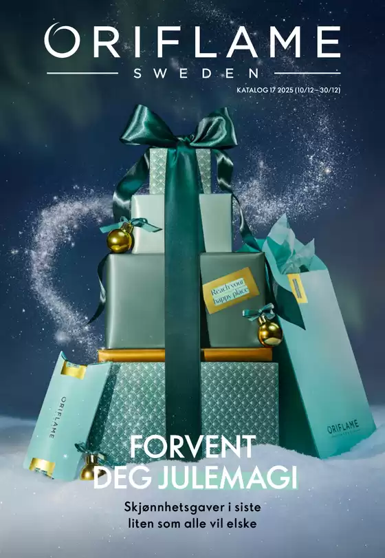 Oriflame-katalog i Elverum | ORIFLAME Kundeavis | 2025-10-12T00:00:00.000Z - 2025-12-30T00:00:00.000Z