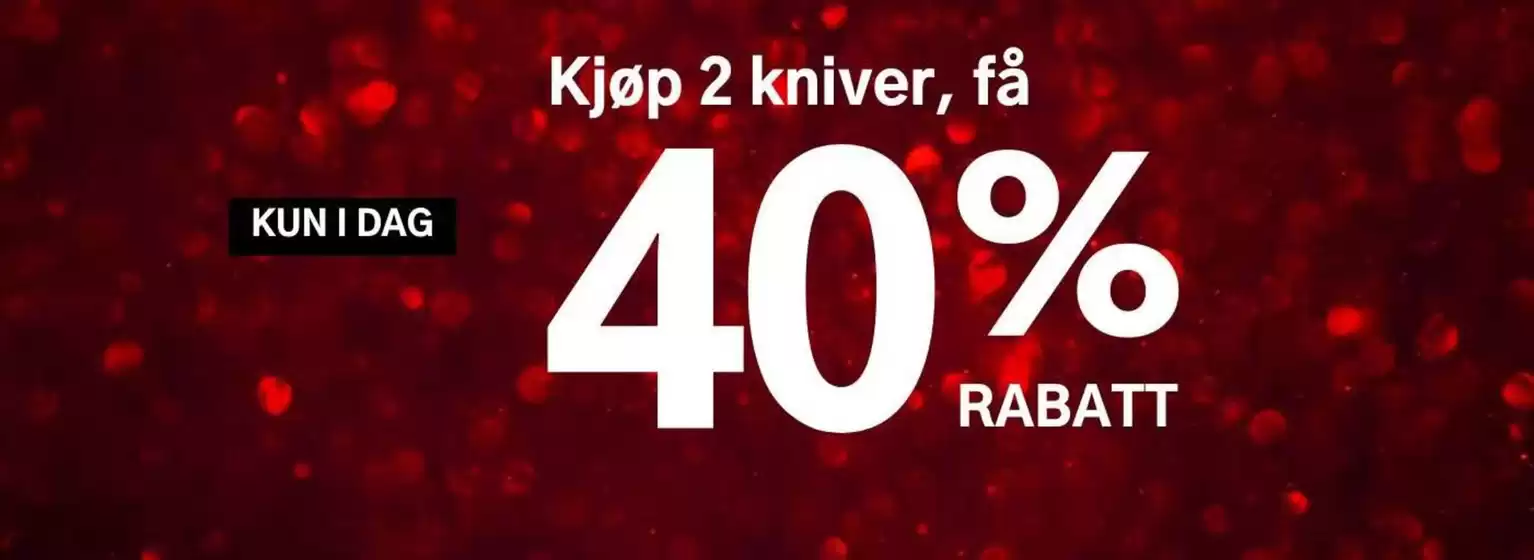 Kitch'n-katalog i Tønsberg | 40% | 2025-12-11T00:00:00.000Z - 2025-12-11T00:00:00.000Z