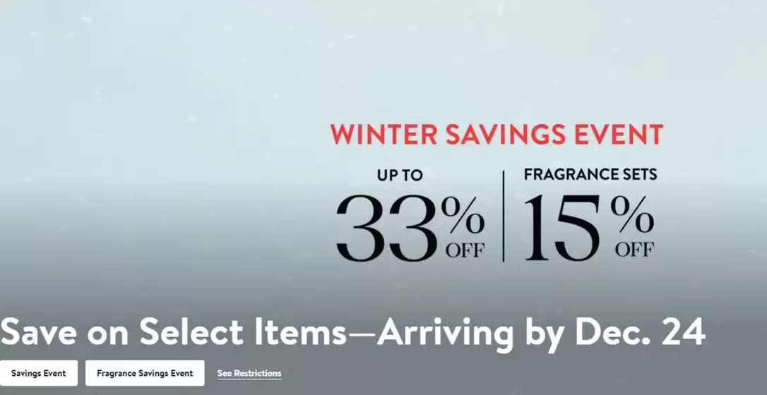 Nordstrom-katalog i Meråker | Winter savings event | 2025-12-12T00:00:00.000Z - 2025-12-17T00:00:00.000Z