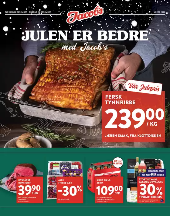 Jacobs-katalog i Ålesund | Jacobs Kundeavis | 2025-12-14T00:00:00.000Z - 2025-12-24T00:00:00.000Z