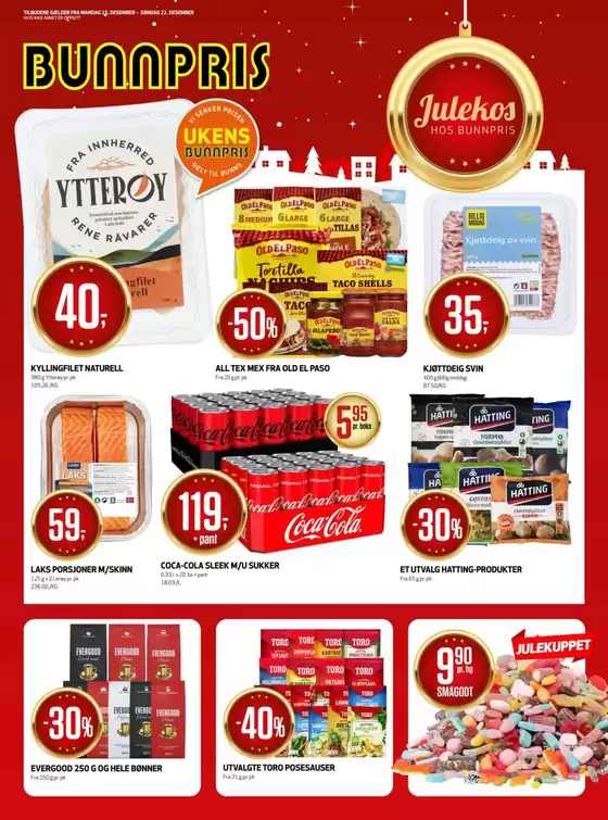 Bunnpris-katalog i Son | Bunnpris Kundeavis | 2025-12-15T00:00:00.000Z - 2025-12-21T00:00:00.000Z