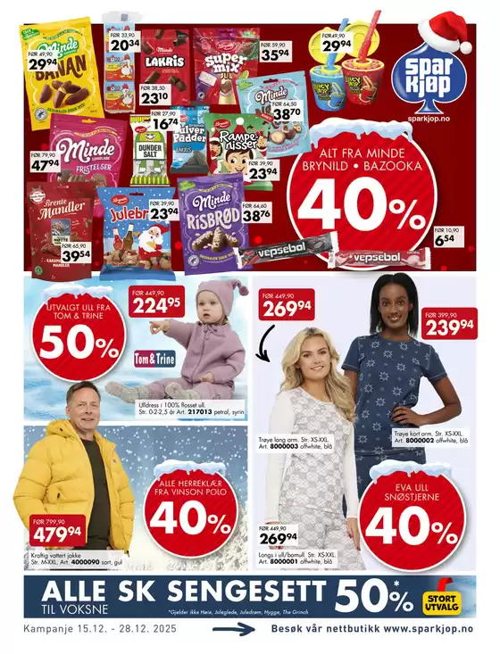 Sparkjøp-katalog i Ullensaker | Sparkjøp Kundeavis | 2025-12-15T00:00:00.000Z - 2025-12-28T00:00:00.000Z
