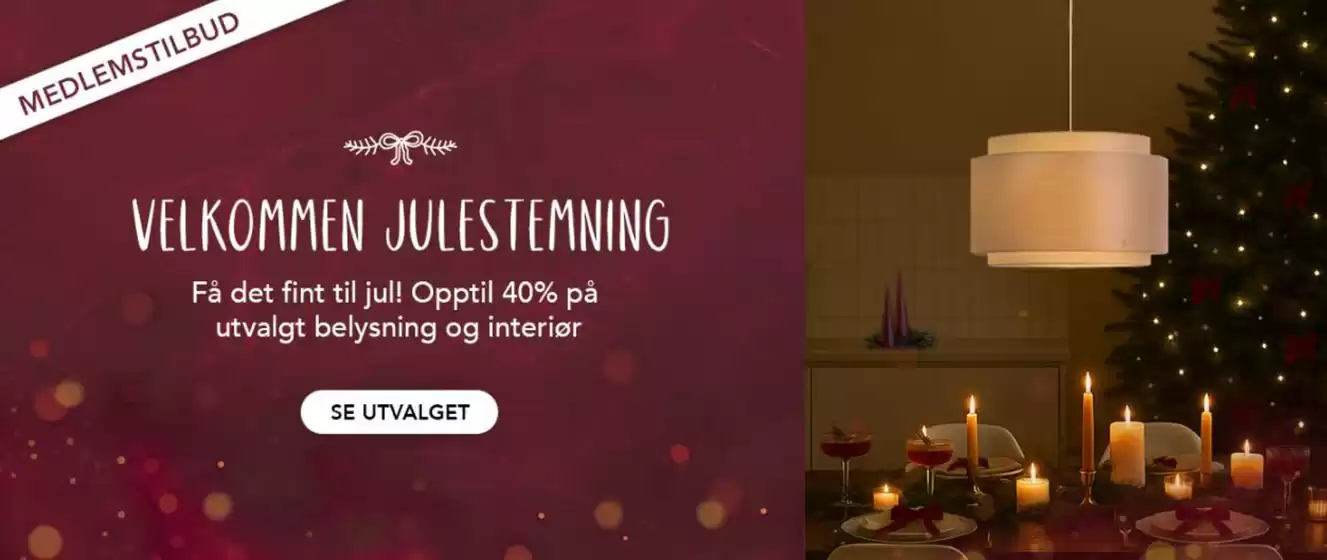 Christiania Belysning-katalog | Velkommen julestemning | 2025-12-16T00:00:00.000Z - 2025-12-30T00:00:00.000Z
