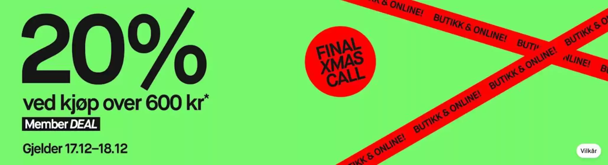 Kicks-katalog i Lørenskog | 20%  | 2025-12-17T00:00:00.000Z - 2025-12-18T00:00:00.000Z