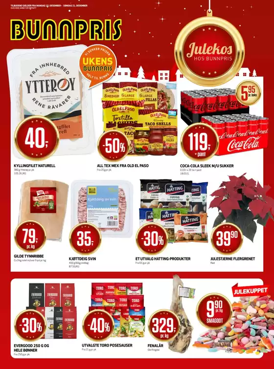 Bunnpris-katalog i Gullaug | Tilbud for kuppjegere | 2025-12-15T00:00:00.000Z - 2025-12-21T00:00:00.000Z