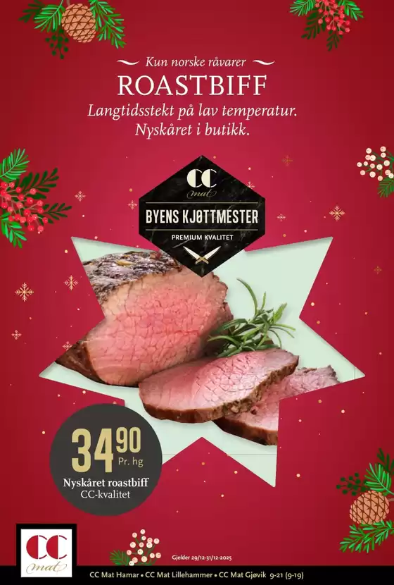 CC Mat-katalog i Oslo | CC Mat Kundeavis | 2025-12-29T00:00:00.000Z - 2025-12-31T00:00:00.000Z