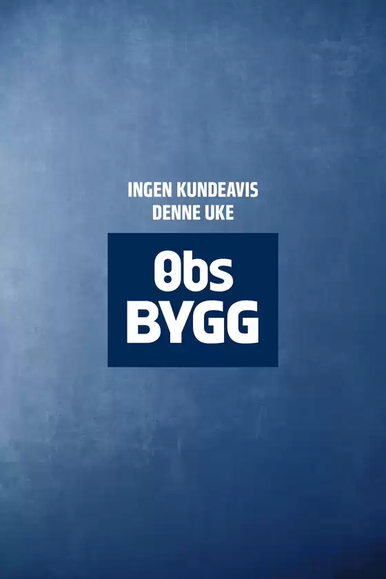 Obs Bygg-katalog i Vikøyri | Obs Bygg Kundeavis | 2025-12-28T00:00:00.000Z - 2026-01-11T00:00:00.000Z