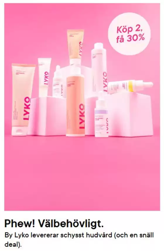 Lyko-katalog i Odda | Kjøp 2, få 30% | 2025-12-31T00:00:00.000Z - 2026-01-14T00:00:00.000Z