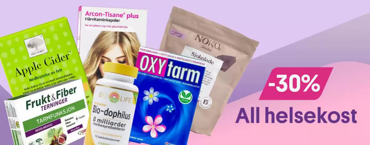 VITA-katalog i Odda | 30% All helsekost | 2025-12-31T00:00:00.000Z - 2026-01-14T00:00:00.000Z