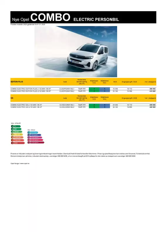 Opel-katalog i Trondheim | Spesialtilbud for deg | 2026-01-01T00:00:00.000Z - 2026-01-15T00:00:00.000Z