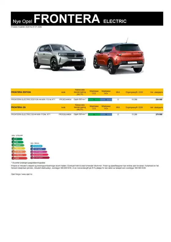 Opel-katalog i Trondheim | Aktuelle spesialkampanjer | 2026-01-01T00:00:00.000Z - 2026-01-01T00:00:00.000Z