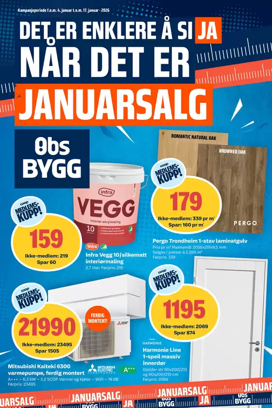Obs Bygg-katalog i Askim | Våre beste kupp | 2026-01-04T00:00:00.000Z - 2026-01-17T00:00:00.000Z