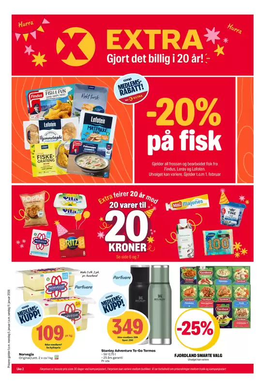 Coop Extra-katalog i Namsos | Stort utvalg av tilbud | 2026-01-05T00:00:00.000Z - 2026-01-11T00:00:00.000Z