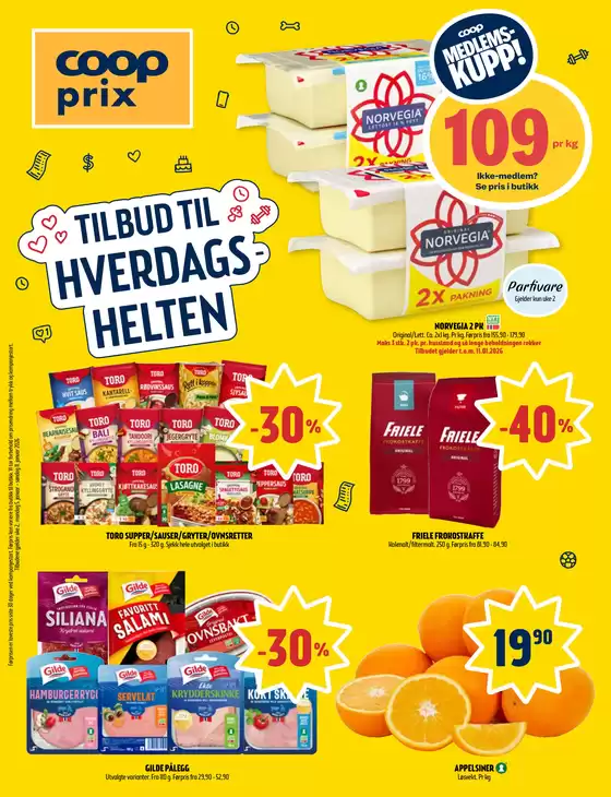 Coop Prix-katalog i Namsos | Spar nå med våre tilbud | 2026-01-05T00:00:00.000Z - 2026-01-11T00:00:00.000Z