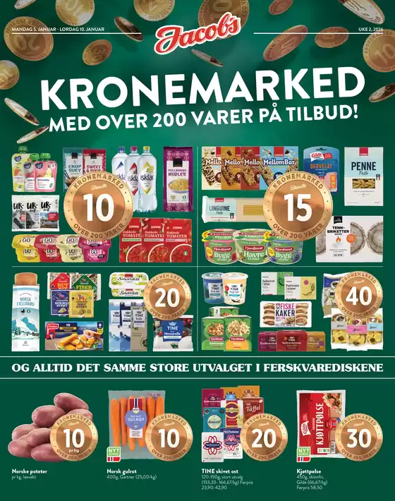Jacobs-katalog i Sandefjord | Jacobs Kundeavis | 2026-01-05T00:00:00.000Z - 2026-01-10T00:00:00.000Z
