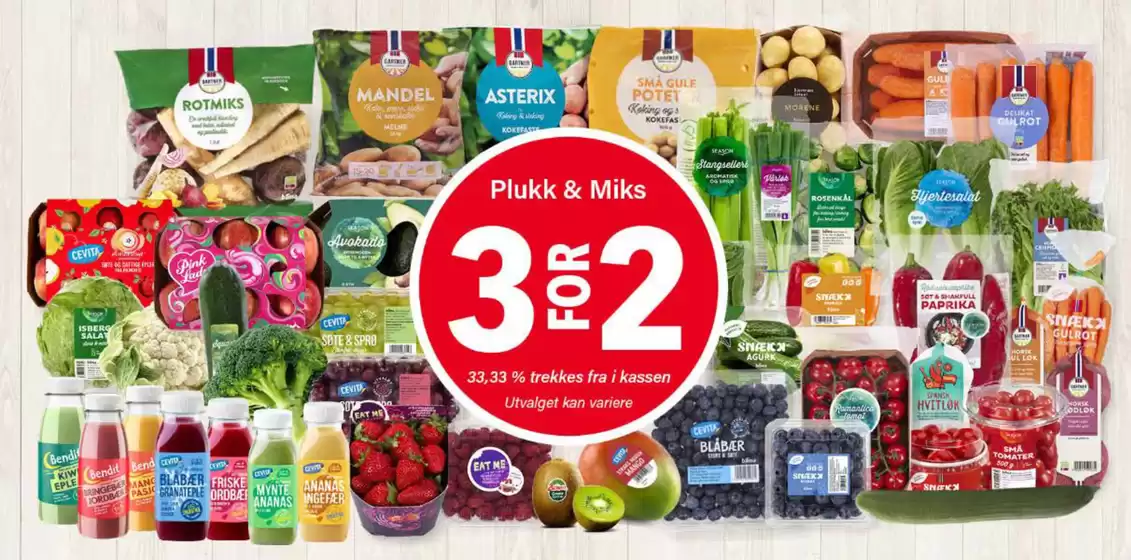 Nærbutikken-katalog i Fredrikstad | 3 for 2 | 2026-01-05T00:00:00.000Z - 2026-01-19T00:00:00.000Z