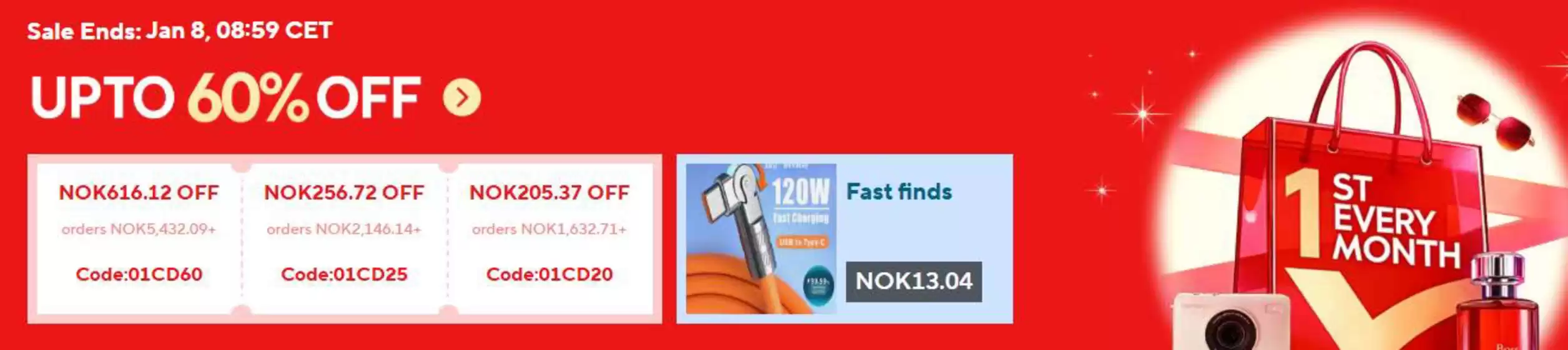 AliExpress-katalog i Sandvika | Up To 60% Off | 2026-01-06T00:00:00.000Z - 2026-01-08T00:00:00.000Z