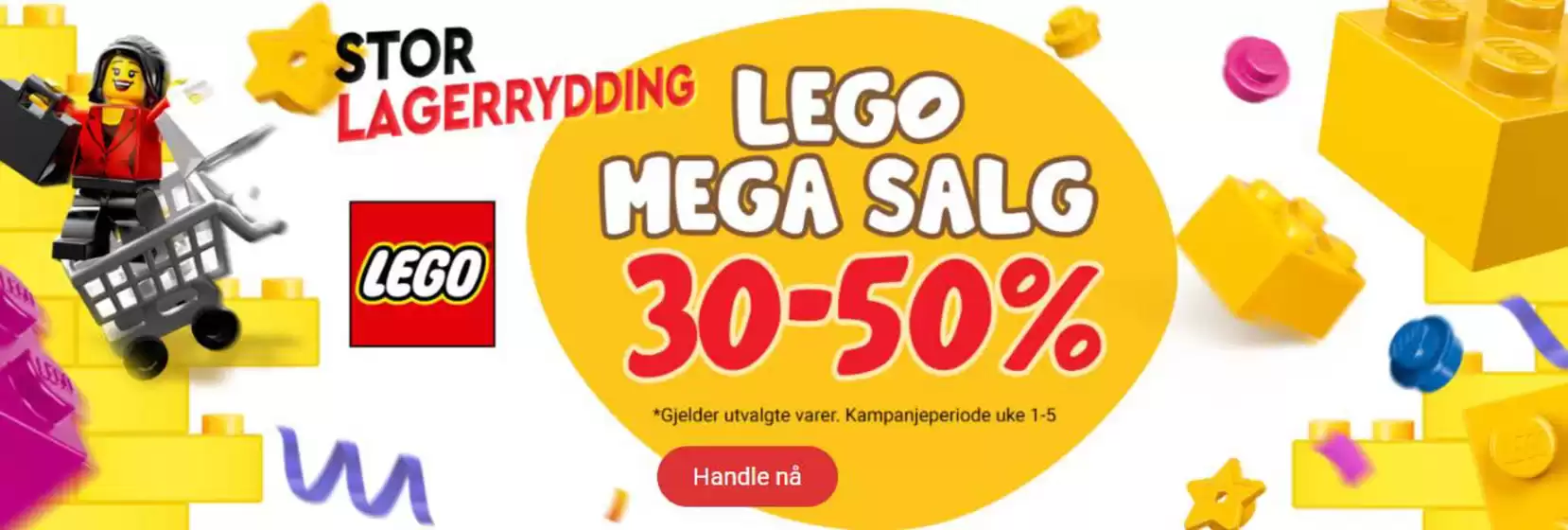 Ringo-katalog i Drammen | LEGO MEGA SALG 30-50% | 2026-01-07T00:00:00.000Z - 2026-01-18T00:00:00.000Z