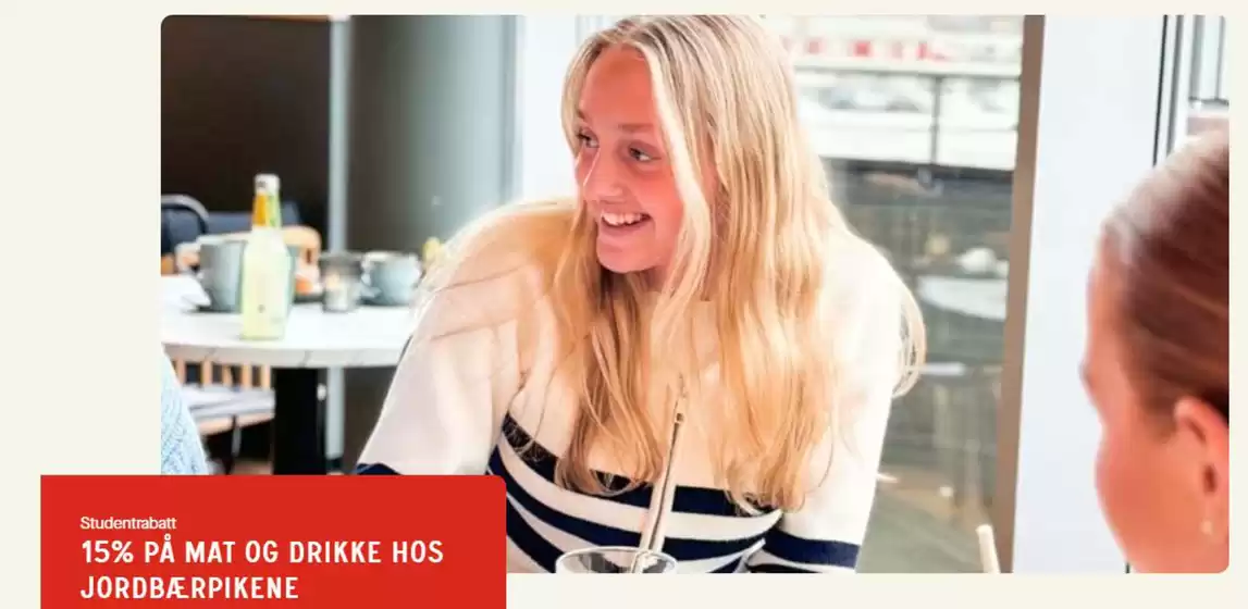 Jordbærpikene-katalog i Hareid | 15% Studentrabatt | 2026-01-08T00:00:00.000Z - 2026-01-11T00:00:00.000Z