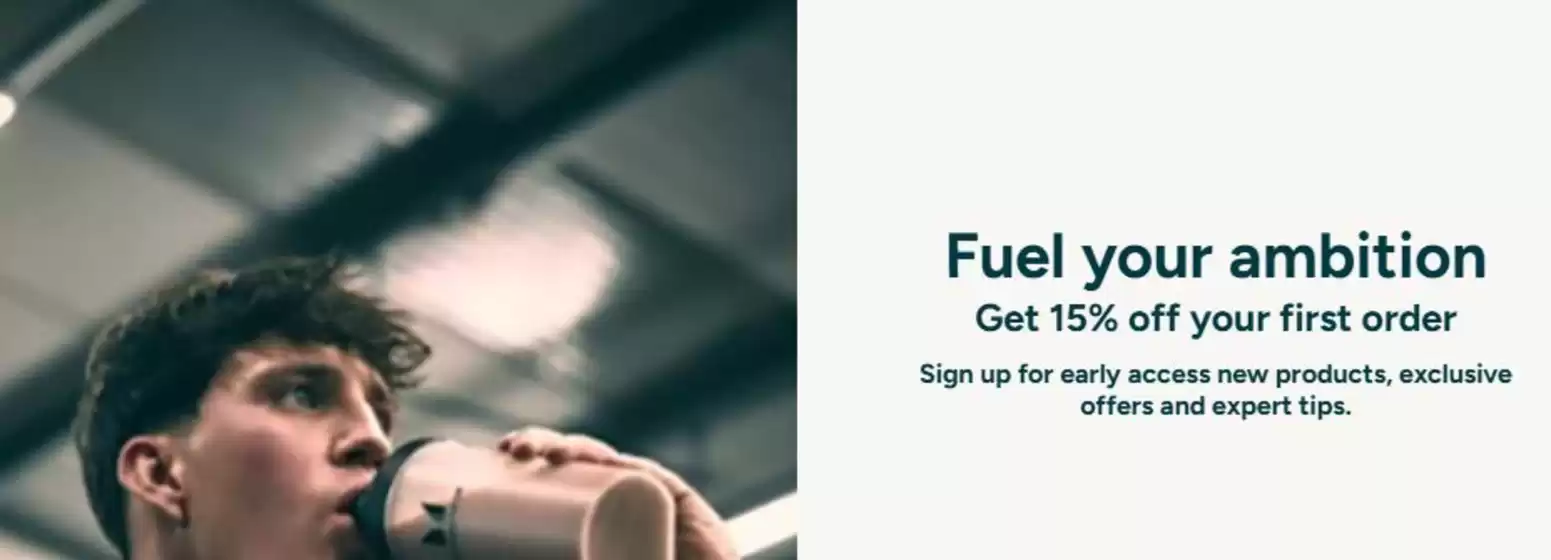 Myprotein International-katalog i Sandefjord | 15% Off | 2026-01-08T00:00:00.000Z - 2026-01-18T00:00:00.000Z