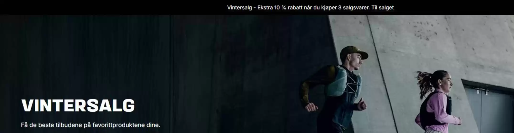 Salomon-katalog i Sandefjord | Ekstra 10 % rabatt når du kjøper 3 salgsvarer | 2026-01-08T00:00:00.000Z - 2026-01-18T00:00:00.000Z