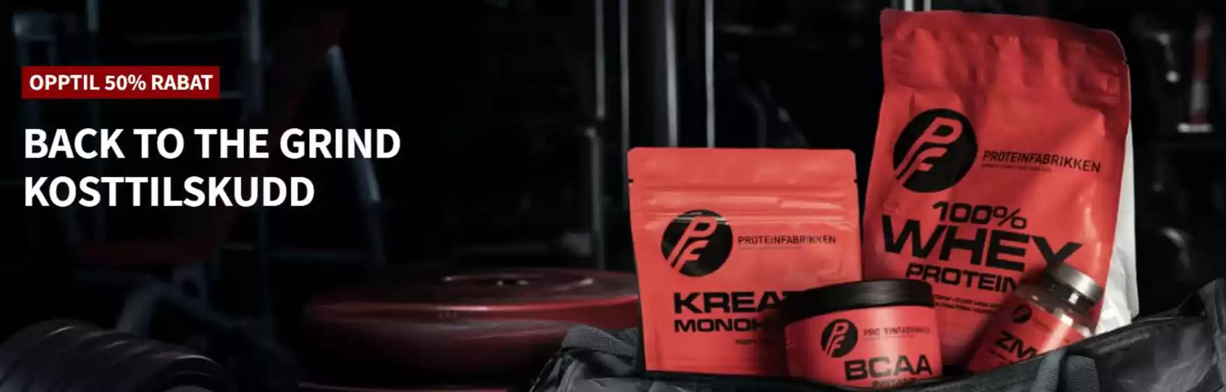 Proteinfabrikken-katalog i Sandefjord | Opptil 50% Rabatt | 2026-01-08T00:00:00.000Z - 2026-01-18T00:00:00.000Z