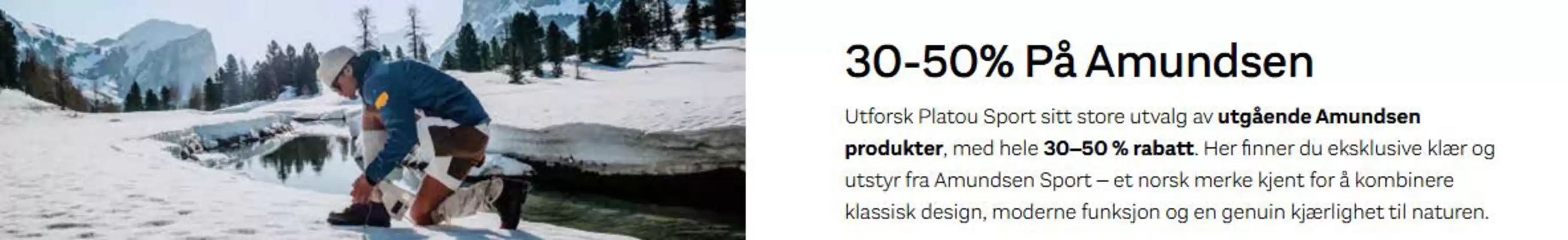 Platou Sport-katalog i Bø i Telemark | 30-50% På Amundsen | 2026-01-09T00:00:00.000Z - 2026-01-18T00:00:00.000Z
