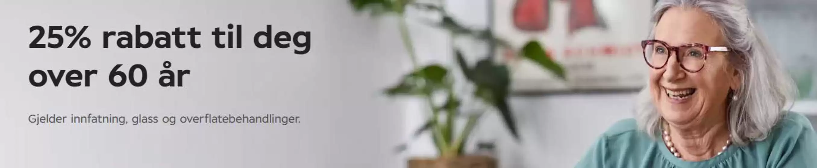 Specsavers-katalog i Tønsberg | 25% rabatt til deg over 60 år | 2026-01-15T00:00:00.000Z - 2026-01-22T00:00:00.000Z