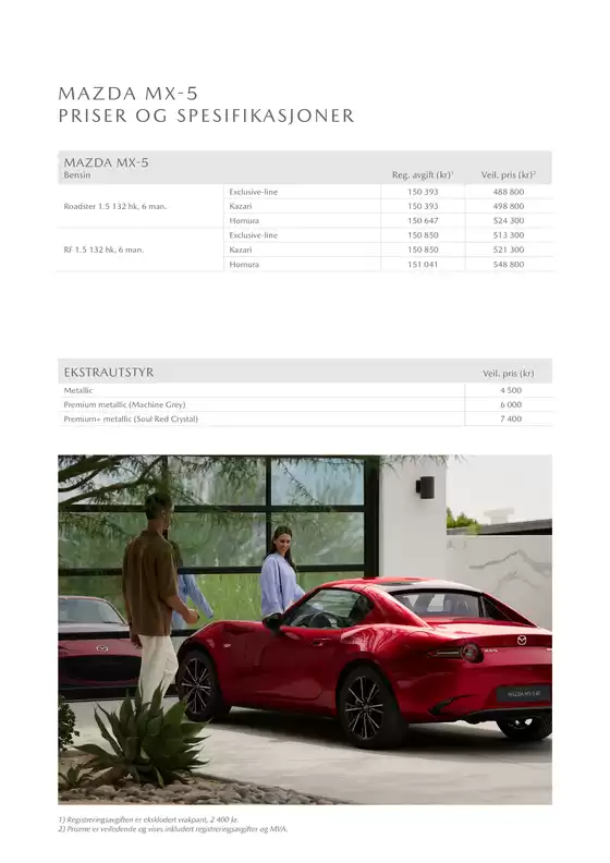 Mazda-katalog i Strømmen | MAZDA MX-ḅ | 2026-01-15T00:00:00.000Z - 2026-06-30T00:00:00.000Z