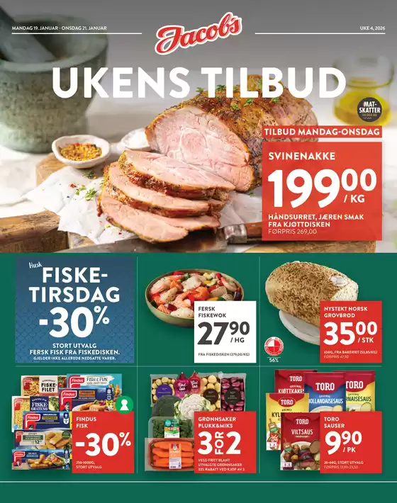 Jacobs-katalog i Tiller | Jacobs Kundeavis | 2026-01-19T00:00:00.000Z - 2026-01-21T00:00:00.000Z