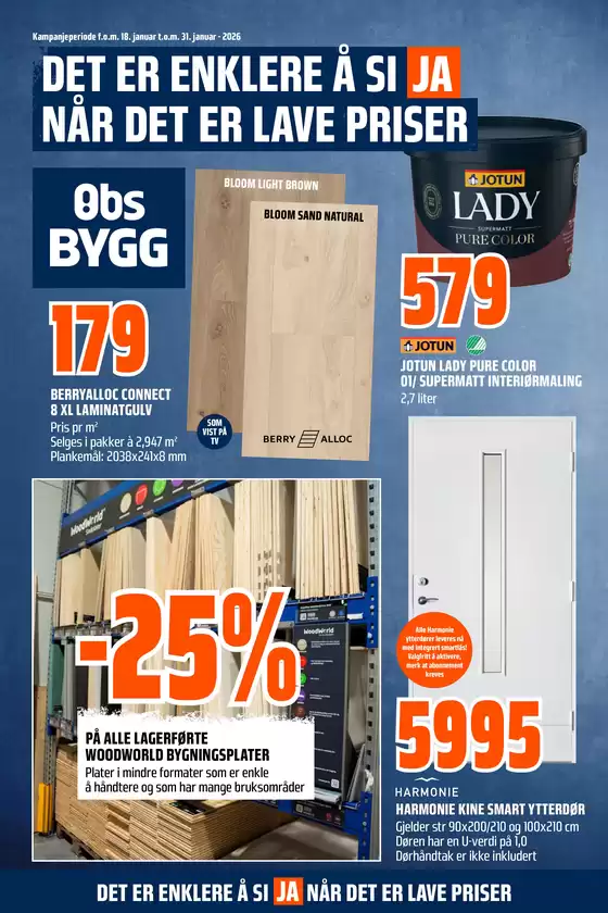 Obs Bygg-katalog i Vardø | Våre beste kupp | 2026-01-18T00:00:00.000Z - 2026-01-31T00:00:00.000Z
