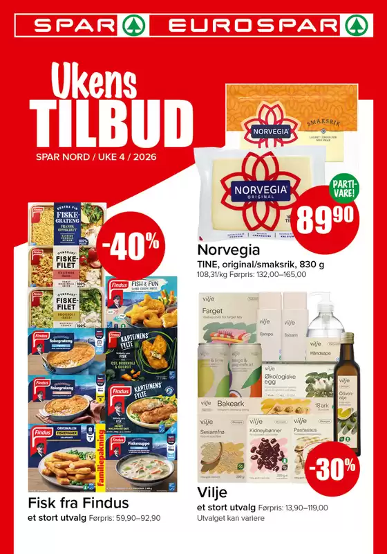 Spar-katalog i Åseral | Spar nå med våre tilbud | 2026-01-26T00:00:00.000Z - 2026-01-26T00:00:00.000Z