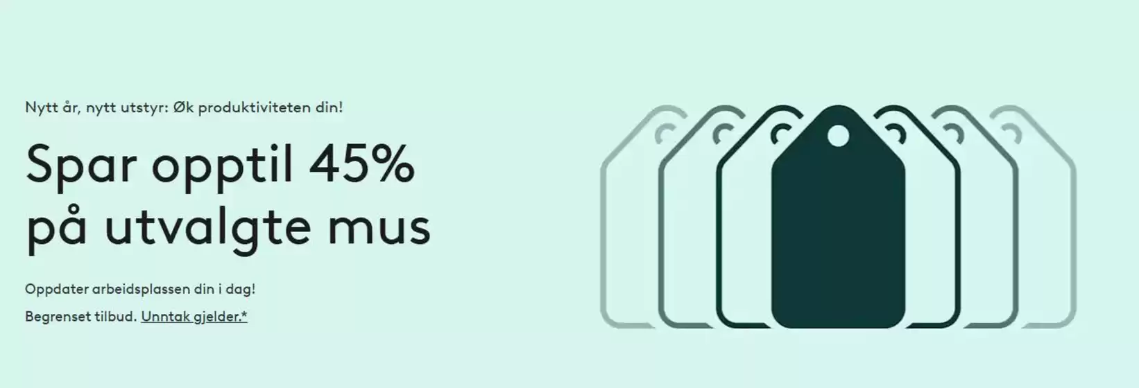 Logitech-katalog i Sandvika | Spar opptil 45% på utvalgte mus | 2026-01-19T00:00:00.000Z - 2026-01-25T00:00:00.000Z