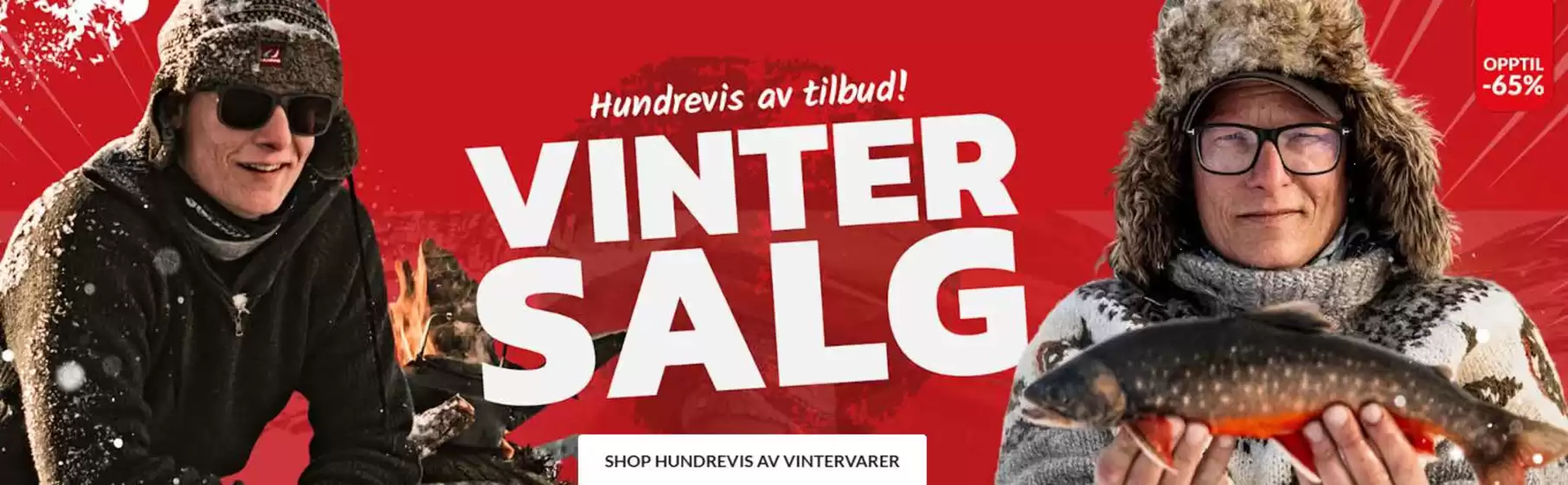 Skitt fiske-katalog | Opptil 65% | 2026-01-19T00:00:00.000Z - 2026-01-31T00:00:00.000Z