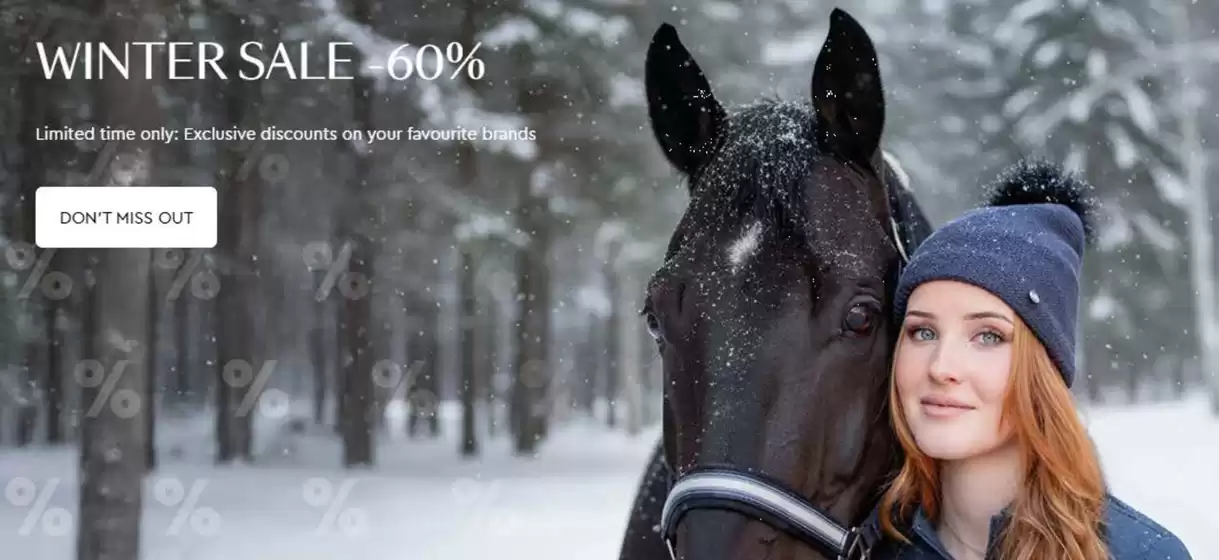 Horze-katalog i Drammen | Winter sale -60% | 2026-01-20T00:00:00.000Z - 2026-01-31T00:00:00.000Z
