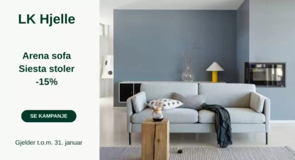 Møbler & Miljø-katalog i Bergen | Deals | 2026-01-21T00:00:00.000Z - 2026-01-31T00:00:00.000Z