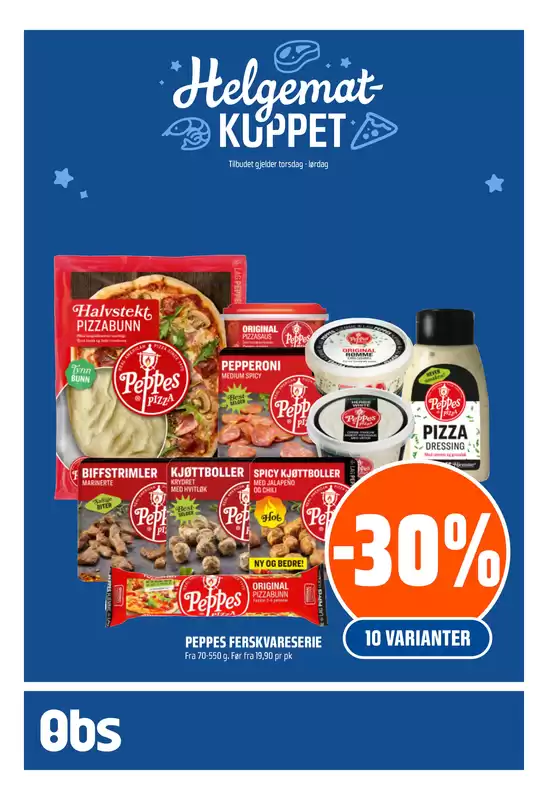 Obs-katalog i Lillesand | Topptilbud for alle kuppjegere | 2026-01-22T00:00:00.000Z - 2026-02-05T00:00:00.000Z