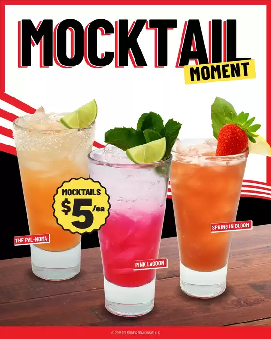 TGI Fridays-katalog i Moss | TGI Fridays Kundeavis | 2026-01-01T00:00:00.000Z - 2026-12-31T00:00:00.000Z